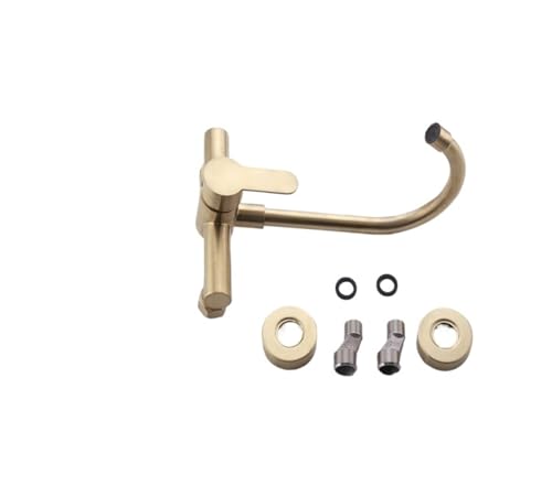 Grifo de cocina oro pulido de acero inoxidable prémium 5