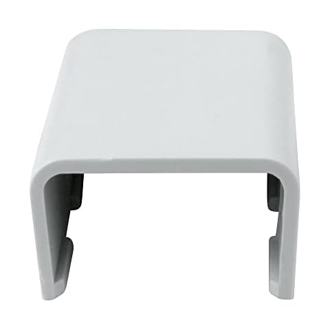 Construct Pro™ 5 Pack of Raceway End-caps 1.38in (White) Cover