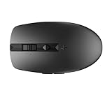 HP 710 Rechargeable Silent Mouse - for Computer or Laptop, Type USB-C Batteries - Multi-OS/Device Compatible - Bluetooth or 2.4 GHZ Dongle - 6 Programmable Buttons - Ambidextrous (6E6F2AA#ABL, Black)