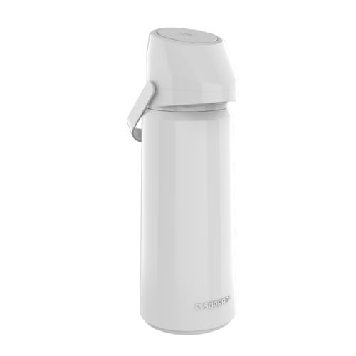 Garrafa Térmica 1,8 L Branco Rubi - Soprano