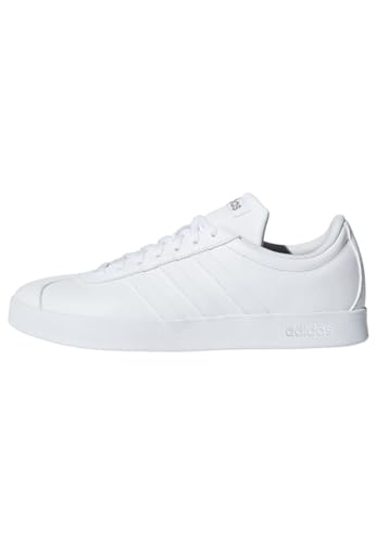 adidas Damen VL COURT 2.0 SHOES, Cloud White / Cloud White / Metallic, 39...