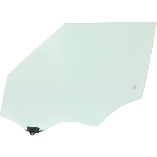 LWCHUANG Door Glass Front Driver Left Side LH Hand for Kia for Soul 2014-2016 Green Tint-Style 14484850 82410B2020