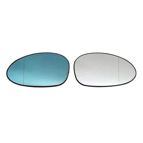 Verre de rétroviseur gauche bleu pour BMW Série 3 E90 E91 E92 E93 et Série 1 E82 E88 - 4