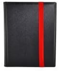 Dex Protection Card Binder 9 | Stores 360 Gaming Cards | Includes 20 Side Loading Card Pages | 9 Card Page Format |Band Closure | Smooth Matte Padded Finish | Velvet Lined Interior image 5