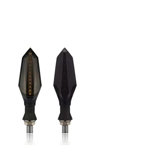 Clignotant LED universel moto dynamique à défilement pour une visibilité accrue