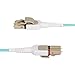 StarTech.com 5m (16.4ft) LC (UPC) OM4 Switchable Fiber Optic Cable 50/125, 100G, Polarity Switching, LSZH Fiber Jumper Cord