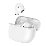 YW YUWISS Bluetooth 5.3 True Wireless Earbuds Touch Control with Charging Case Cordless in Ear Headphones IPX4 Waterproof with Noise Cancelling Mic for Apple iPhone Android Samsung (White)