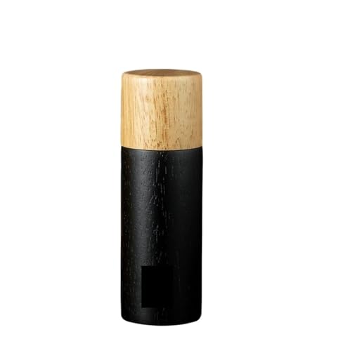 Molinillo de madera for sal y pimienta, molino Manual 7 pulgadas con cerámica ajustable(P)