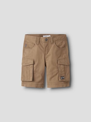 NAME IT Jungen Nkmryan Reg Twi L Shorts 6776-ba Noos Cargos, Kelp, 164 EU
