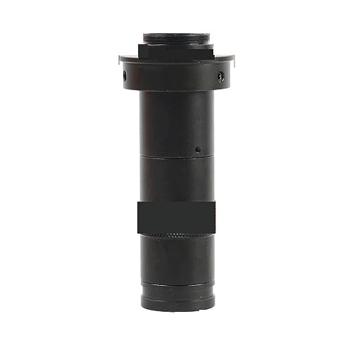 Zoom 200X C-Mount accessoire réglable microscope objectif caméra 32mm