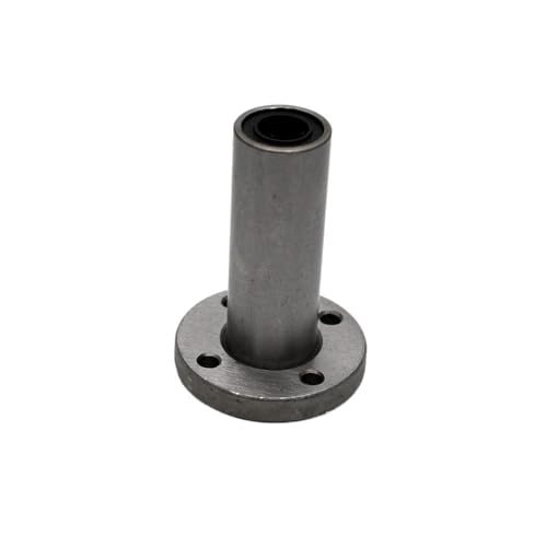 LMF13LUU Circular Flange Long Linear Ball Bearing Match use 13mm Linear Guide Rail Rod Round Shaft CNC Bearing Industrial Bearings Gears