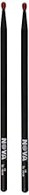 Vic Firth NOVA series are made from B grade Hickory to provide a budget range of the standard Vic Firth range These nylon tipped sticks are Ideal for the 5B player looking for a brighter sound and increased tip durabilty The N5BNB sticks are black wi...
