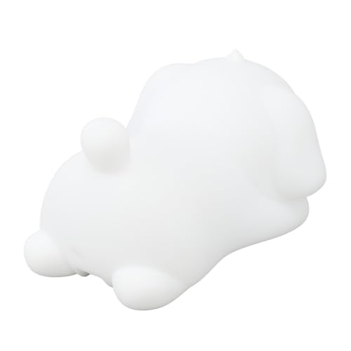 Lámpara de noche LED cachorro recargable con silicona miniatura 7