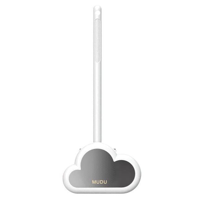 Brosse de nettoyage à longue poignée et brosse de toilette en silicone pour WC de salle de bain