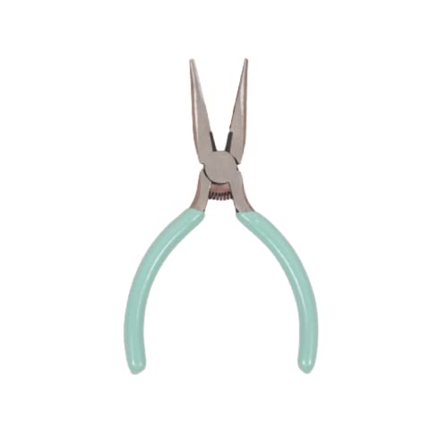 Craftelier - Fine Finish Bookbinding Pliers with Anti-Slip Handle and Fine Tip for a Professional Finish on your Scrapbooking and other Craft Projects | Turquoise Colour