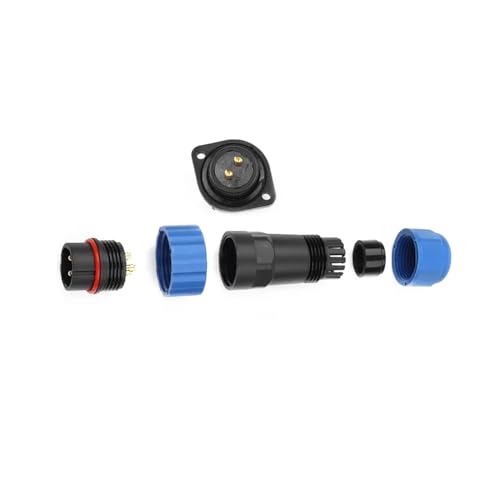 Evite fallos por humedad con el conector SP20 IP68 de 5 pines con brida 5