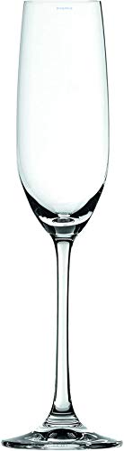 Image of SYANKA Italian Premium Champagne Flutes Glasses Set of 8, 170 ML, Ideal for Classic Champagne, Sparkling White or Red Wine Glass, Cocktail