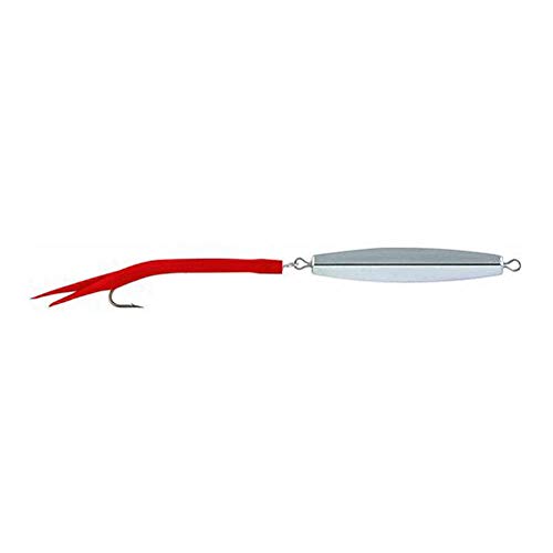 Hurricane Red/Chrome-Plated DJ4-RED Diamond Jig 4 Oz/Bright/Durable Tails