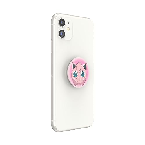 Image of PopSockets Adhesive Phone Grip, Holder, Phone Stand, Pokemon - Jigglypuff Ombre