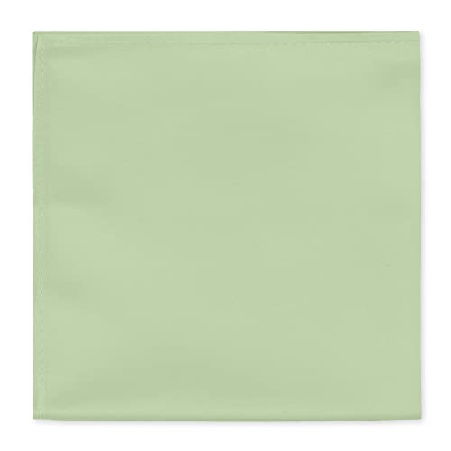 Image of Jacob Alexander Men's Pocket Square Solid Color Handkerchief