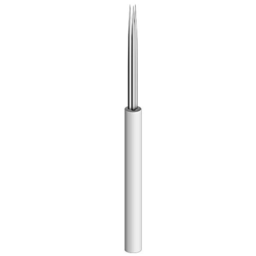 LINER Microblading Needles 100pcs R3 Circular SPMU Permanent Makeup Manual Eyebrow Blade - 3RL Tattoo Needles