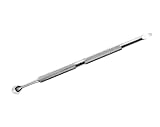 Rui Smiths Pro Cuticle Pusher with 2 Ends - Stainless Steel Manicure Tool - Style 102