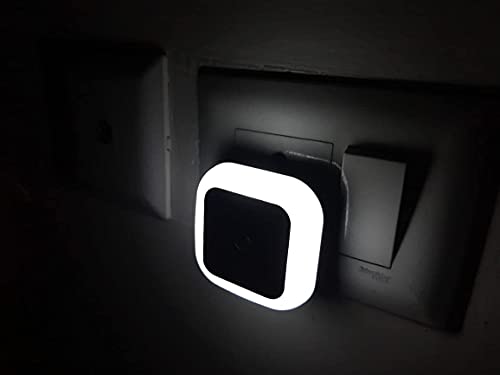 Image of Hoard Led Plug In Smart Night Lamp With Automatic Sensor Smart Led Night Lamp -(Whiskey White) Pack Of 1(Polycarbonate)