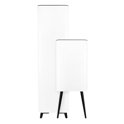 Sundirect Tower- Pro Infrarotheizung IR- Heizsäule 500W/ 1000W Touch- Thermostat mit Wochenprogramm, 24h- Timer, Tuya Smart App, optimal für Büro. Konferenzraum, Wintergarten