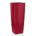 Produktbild Lechuza 'Cubico Alto 40', Scarlet-rot, 39,5 x 39,5 x 105 cm