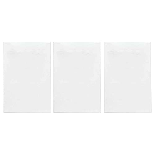 AC - Pack de 3 Lienzo para Pintar - 100% Lino - Listone de Madera - Apto para Todo...