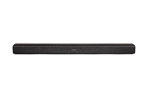 Denon DHT-S217 2.1 Soundbar mit Dolby Atmos, integrierten Subwoofer, Bluetooth, 4K UHD, und HDMI ARC, Schwarz – Ansicht 3