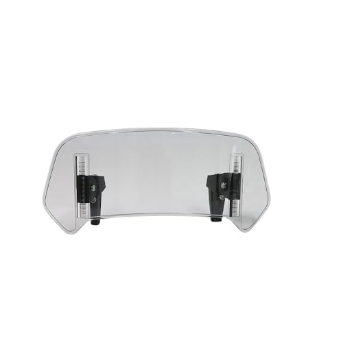 Spoiler pare-brise moto pour supprimer le bruit de casque Transalp