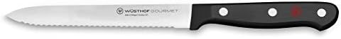 Wüsthof Gourmet 5" Serrated Utility Knife, Silver
