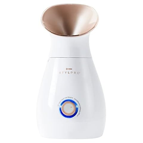 STYLPRO 4-in-1 Steamer: Face Steamer, Aromatherapy Diffuser, Humidifier and Towel Warmer - Ionic Face Mist for Deep Cleaning, Luxury Home Spa, Unclogs Pores Cover