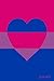 Produktbild Journal: Bisexual Journal, Blank Lined Notebook Diary with Bisexuality Pride Flag Colors and A Heart, Soft Cover 50 sheets/100 pages, 6" x 9" Gender Orientation Appreciation and Awareness Symbol