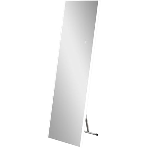 Miroir sur Pied LED HOMCOM Cover