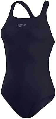 Speedo Mujer Bañador Eco Endurance+ Medalist | Corte Deportivo | Diseño clásico | Tejido Reciclado | Resistente al Cloro | Más flexibilidad