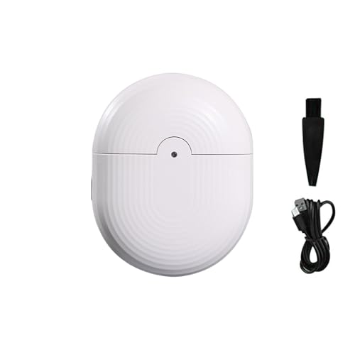 電動自動ネイルシャープナー 家庭用常夜灯ネイルトリマー 子供用爪切り 充電式電動フィンガーネイルクリッパー 男女兼用 高齢者用自動爪切り(ホワイトwav