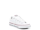 Converse Chuck Taylor All Star Street (Big Kid) Sneaker, White/Garnet/Navy, 7 US Unisex