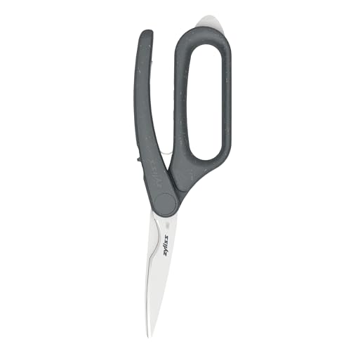 Image of Zyliss All Purpose Shears - Stainless Steel, Heavy-Duty Kitchen Scissors for Food - Spring-Assisted Chef Scissors for Poultry, Vegetables & More - Dishwasher Safe - Multi-Purpose Kitchen Tool