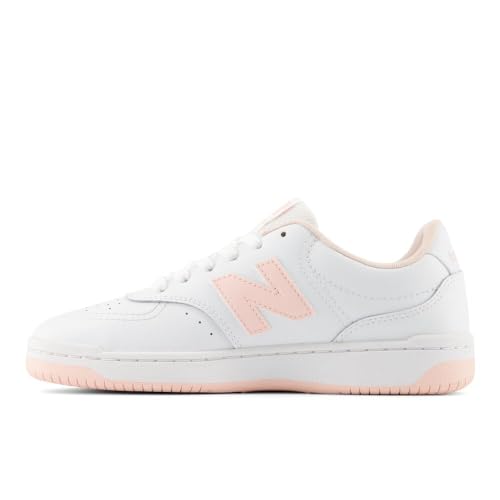 New Balance Women's BBW80 V1 Sneaker, White/Pink/0, 10