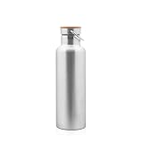 Pure Design Borraccia Acciaio Inox Ciclismo 750 ml (500ml, 350...