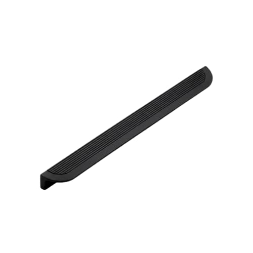 Image of VEZEL Aluminium Cabinet Handle /Wardrobe Handle - Modern Cabinet Pull for Wardrobe, Drawer & Cabinets Furniture, Silk Black, 288mm - Pack of 1-| 3 Years Warranty |