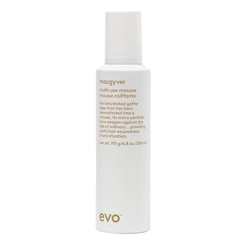 EVO Macgyver Multi-use Mousse - Texturising Hair Mousse - Instant Volume With Lasting Hold - 200ml / 6.8fl.oz Cover