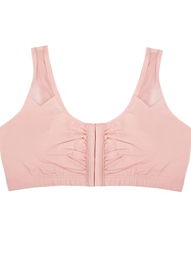 Image of Fruit of The Loom Women's Comfort Front Close Sport Bra with Mesh Straps
