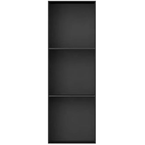Botiquín de ducha de Acero inoxidable y Metal, Elegante portarrollos de Papel higiénico, baño integrado, Negro, 28 x 90 x 12,5 cm