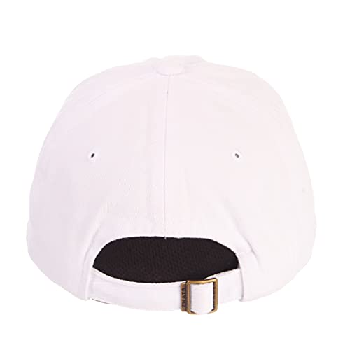 Gorra estándar ajustable para hombre blanca miniatura 2