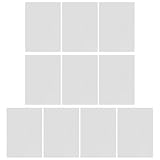 Toyvian 10 Stück Teiliges Transparente Kunststoffplatten Leichte Langlebige Bastelplatten für Miniaturfenster DIY Puppenhaus Fensterersatz Klare Kunststoffscheiben für Dioramen