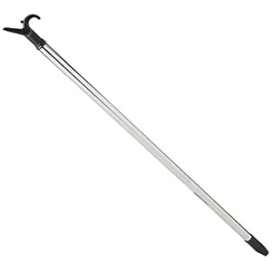 La Briantina chromen kapstok, telescopische kasthaak, uitschuifbaar tot 150 cm