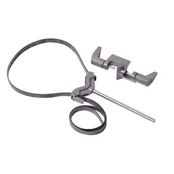 IKA Laboratory Mixer Vessel Strap Clamp with Boss Head Clamp